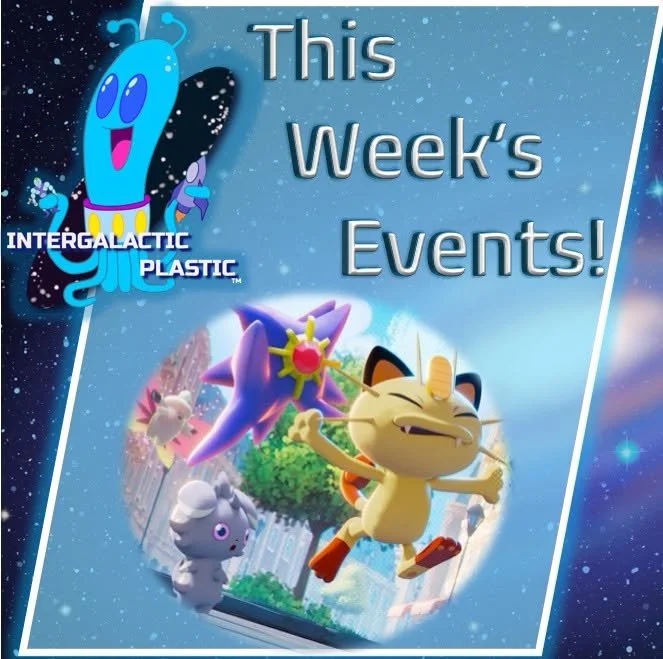 Check out this week's events! Pokemon, Magic: The Gathering, Warhammer, and more!