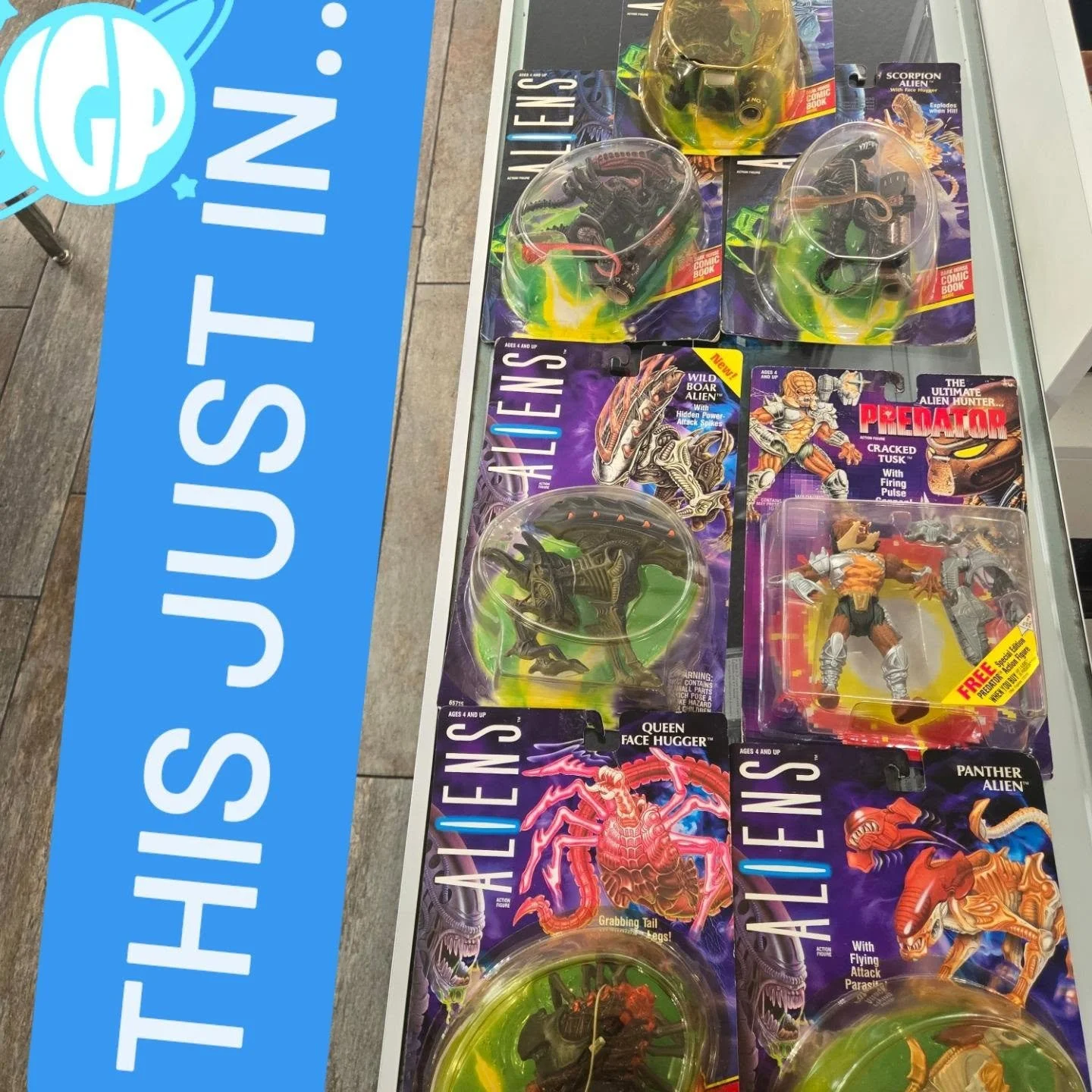 90s Action Figures just added! Star Wars, Aliens, DC!