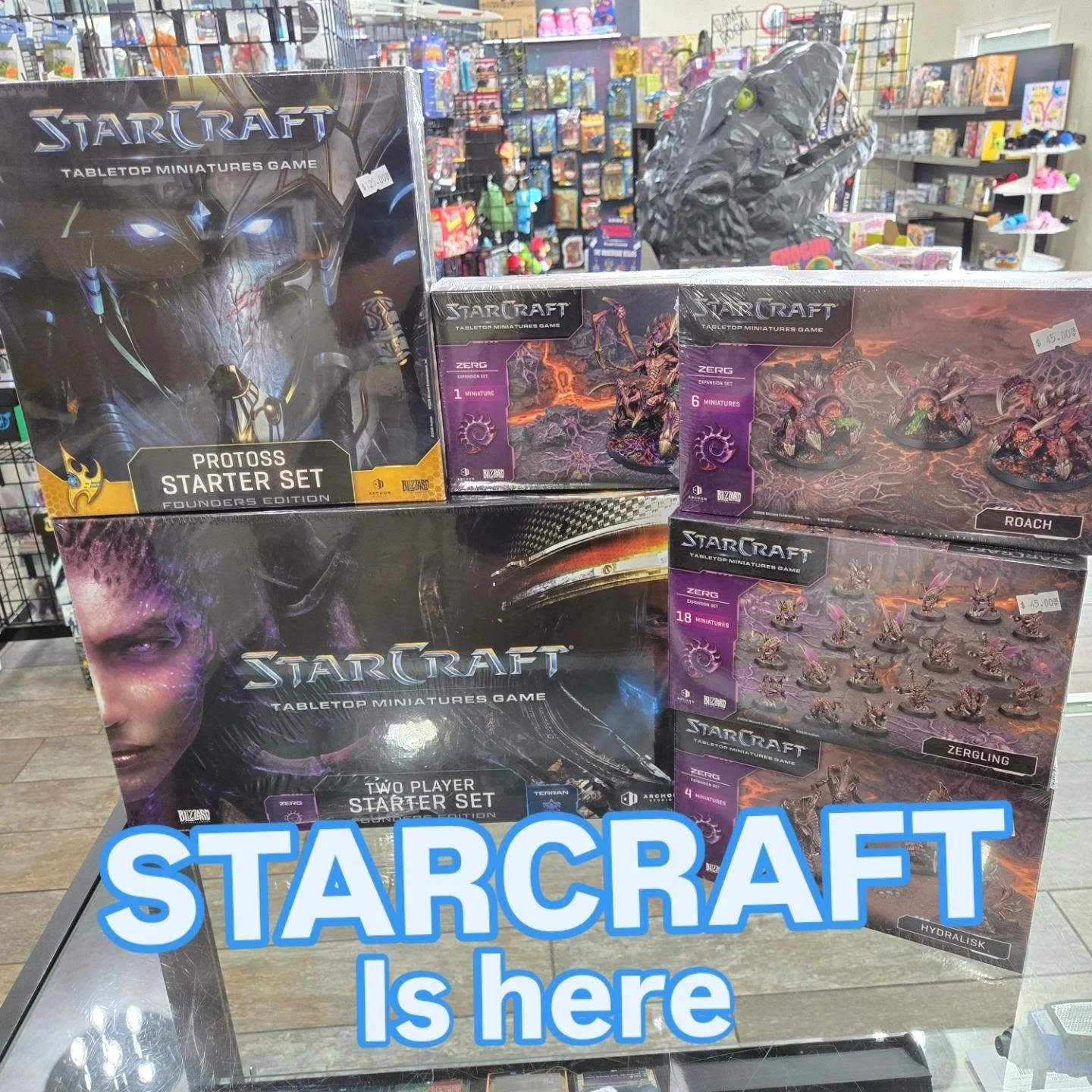 The new miniatures version of Starcraft is in stock now!