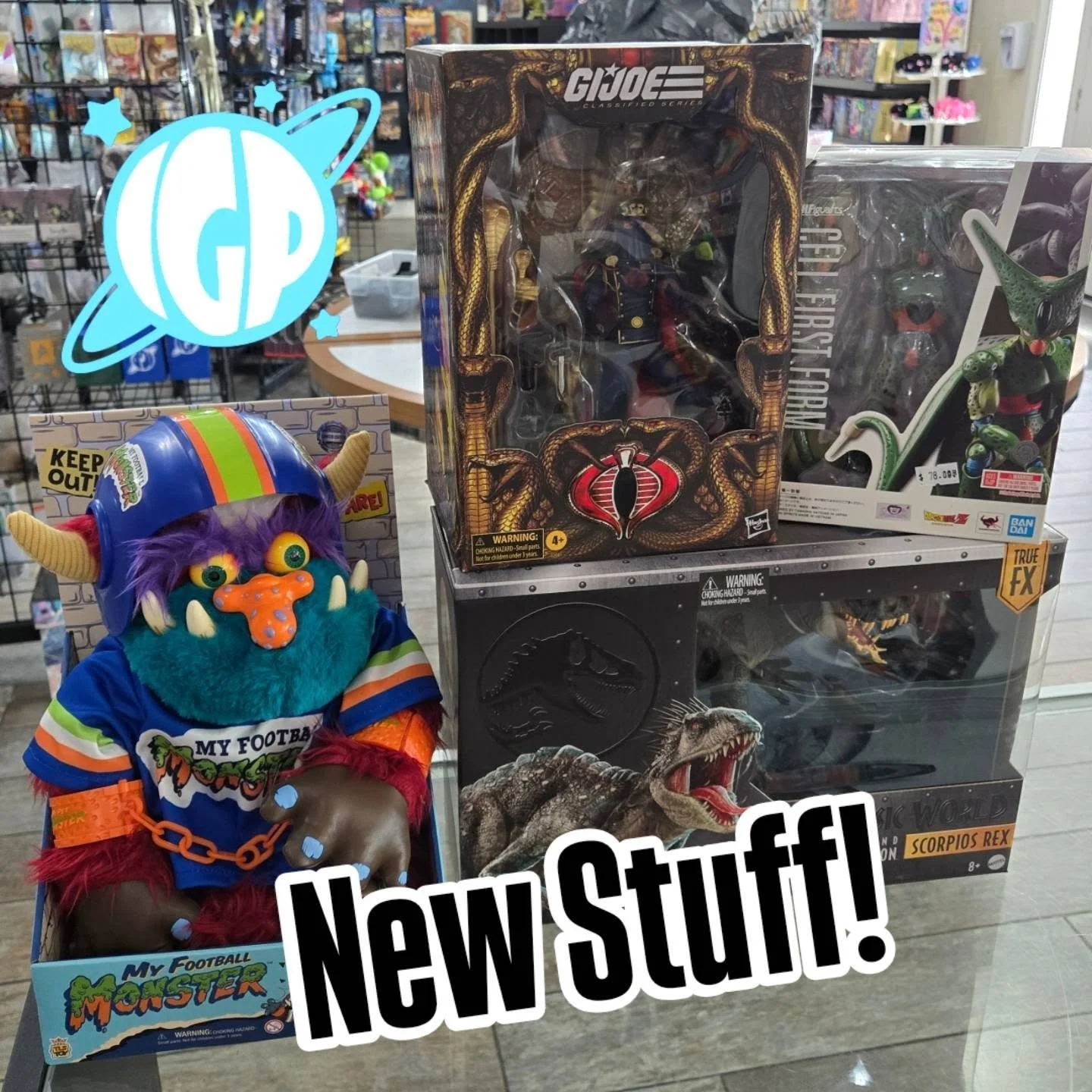A few new toys have entered the shop!
