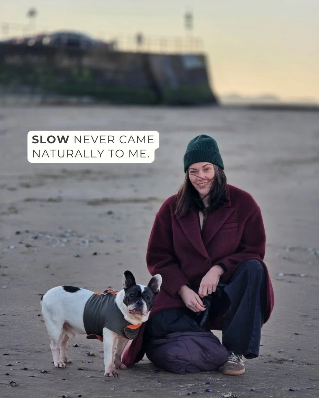 I used to confuse speed with competence.

If I wasn&rsquo;t moving fast, pushing forward, producing something&hellip; I assumed I was failing.

What I understand now is this:

🙅🏽&zwj;♀️ Slow isn&rsquo;t the absence of ambition.
✅ It&rsquo;s the pre