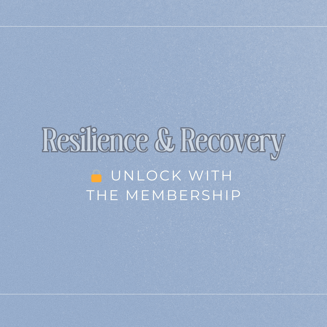 Resilience & Recovery: Addressing Burnout