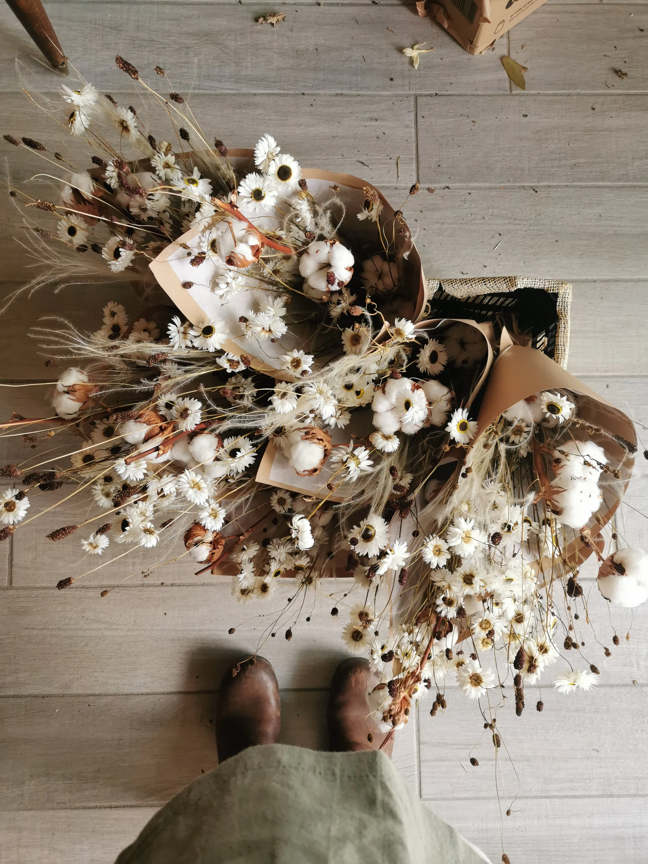 Dried flowers