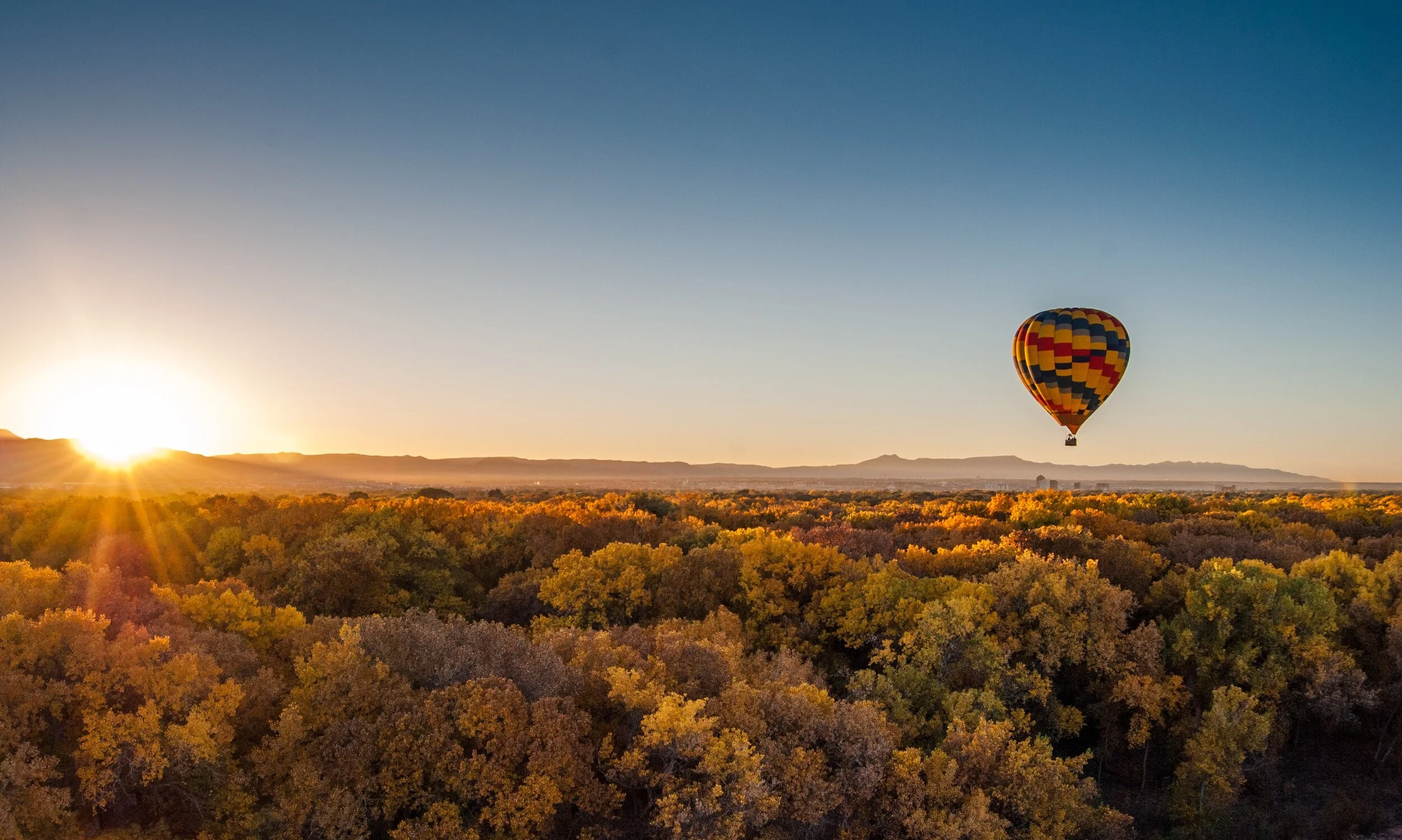 Hot Air Ballooning, Albuquerque 