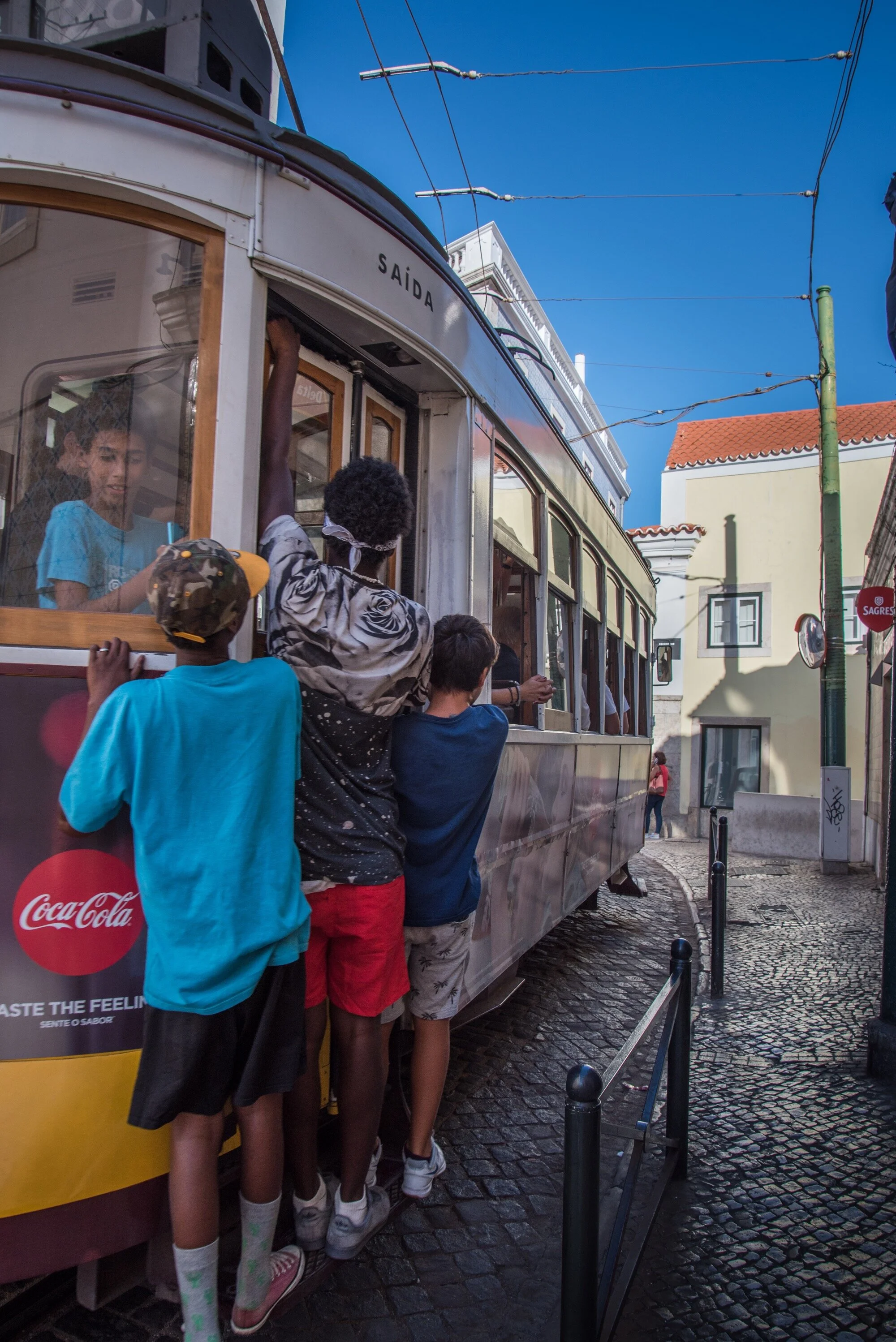Hanging On, Lisbon, Portugal 