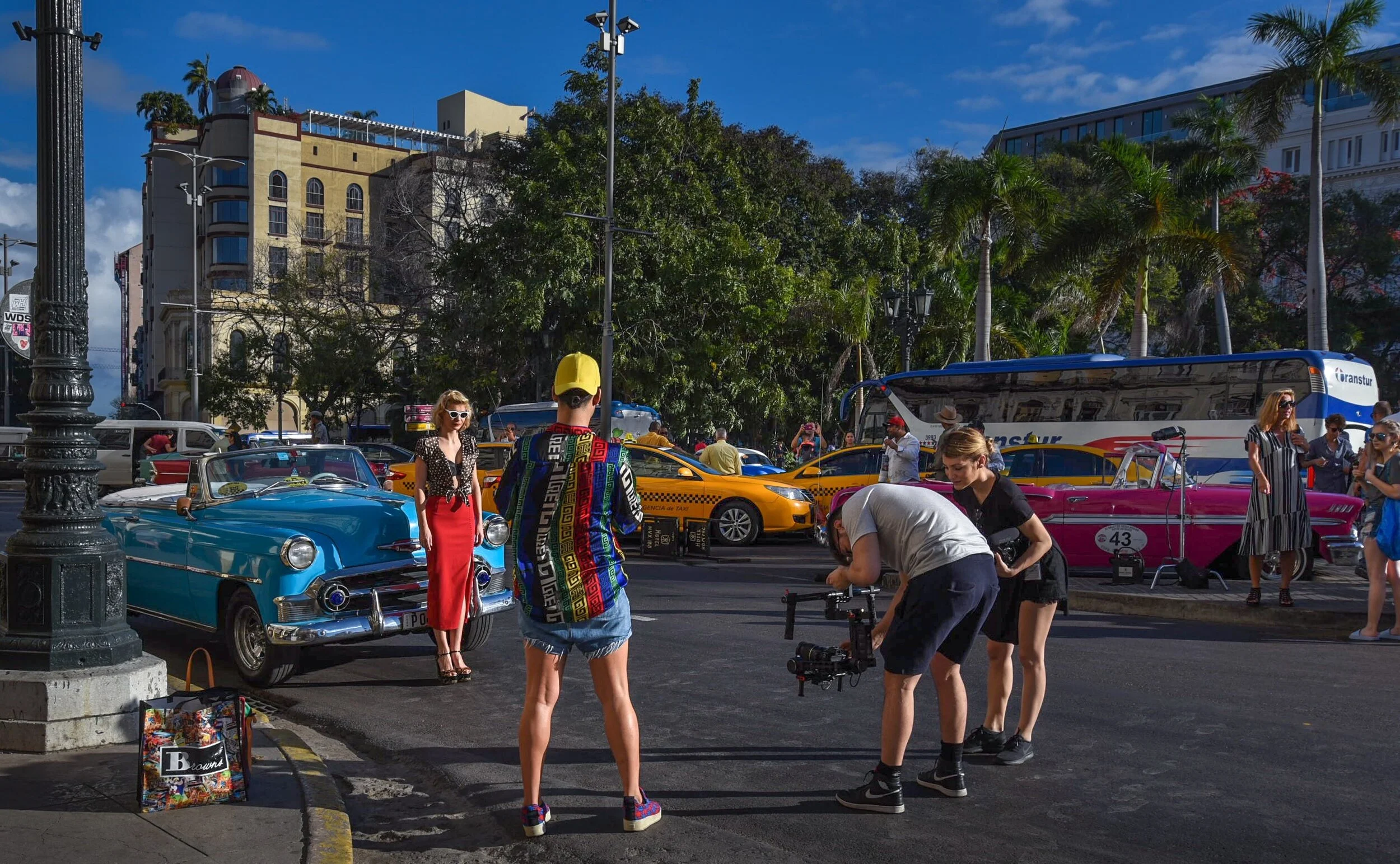 Lights, Camera, Action. Havana, Cuba 