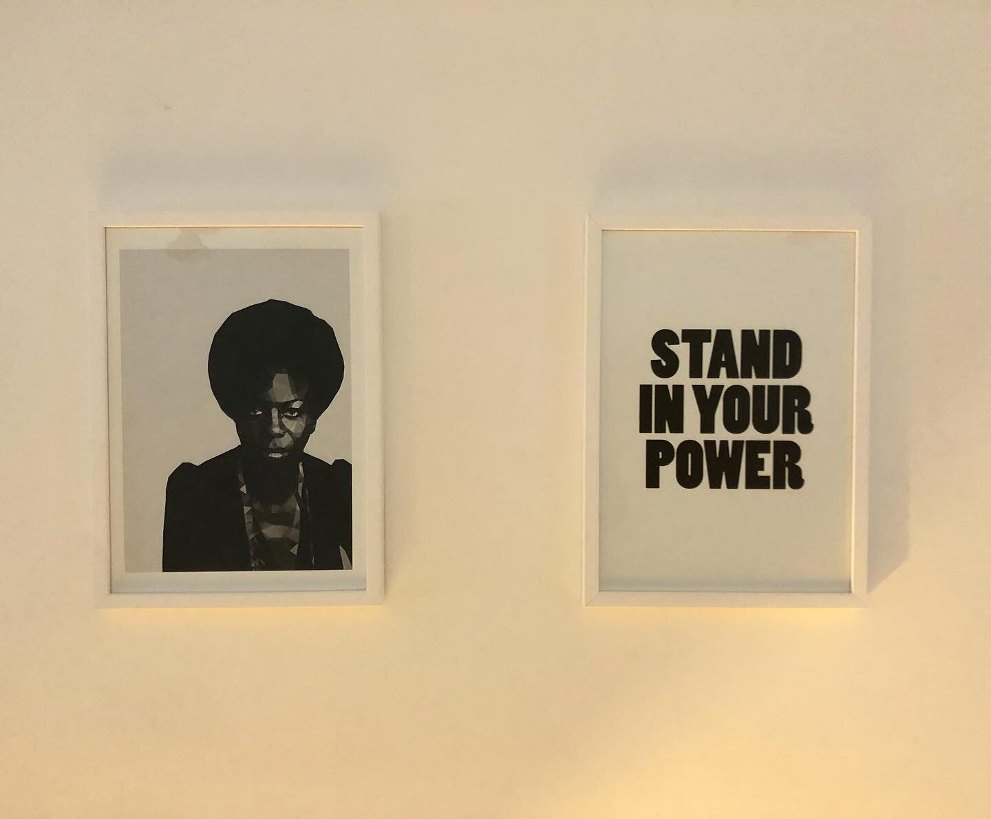 STAND IN YOUR POWER ✨
.
I don&rsquo;t always know what that means.
Still, I wanted it to be a reminder when I leave and return home, so now it&rsquo;s hanging in my hallway.
.
I think for now, for me, standing in my power means standing in my truth, 