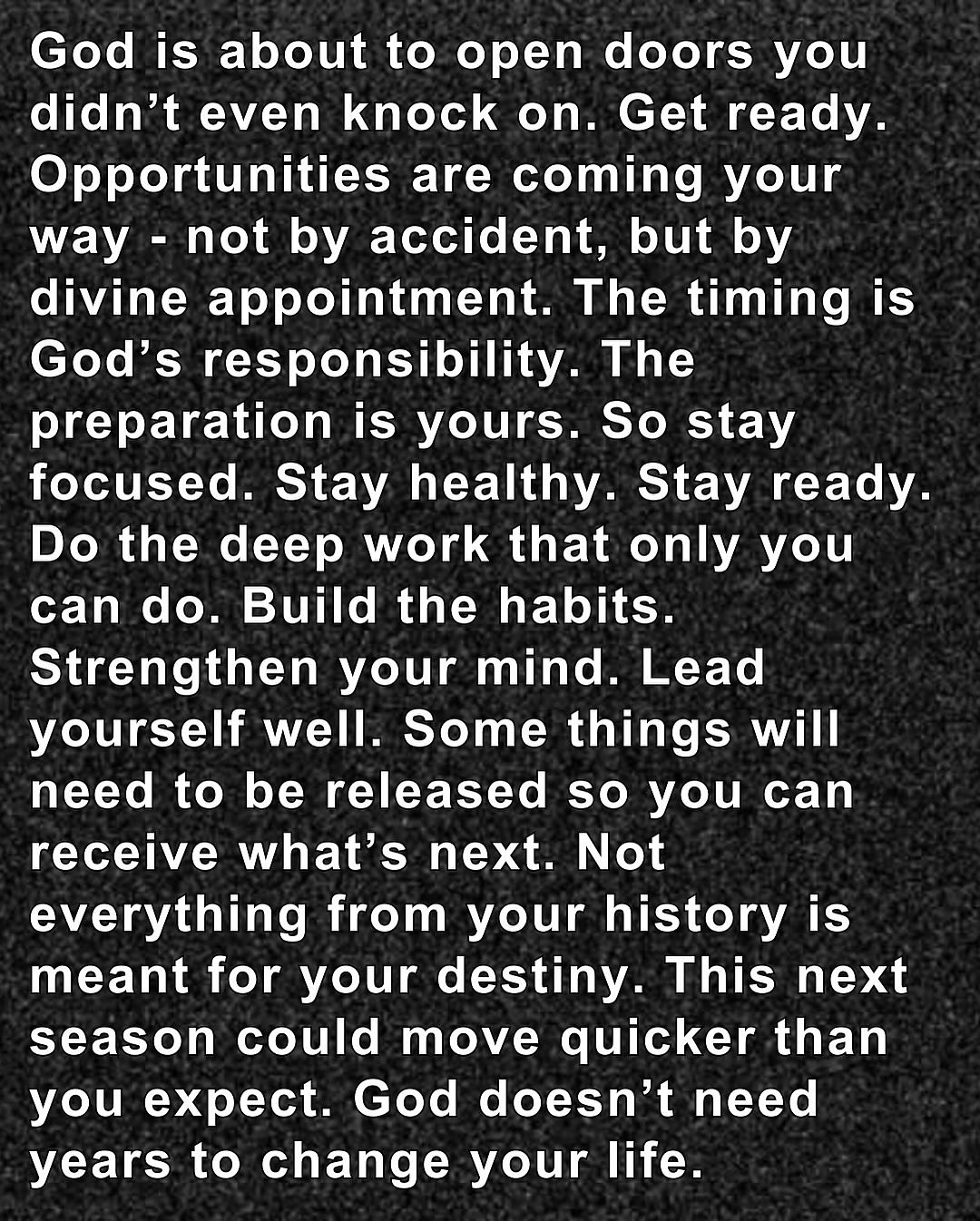 Type &ldquo;amen&rdquo; below and share this to encourage someone else. He can shift everything in a moment. You are not behind. You are not too late. You are right on time for what God is preparing you to step into. 🙏🏽
-
@Benjaminlundquist #Risean