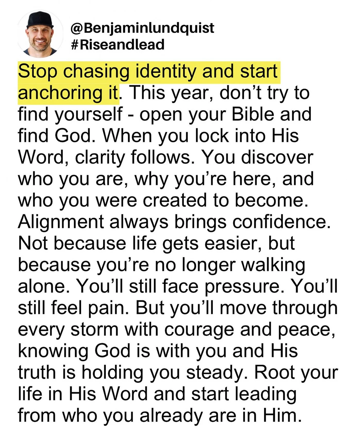 Type &ldquo;amen&rdquo; below and share this post to encourage someone else. Faith isn&rsquo;t proven by what you post, it&rsquo;s proven by how you practice. If you want this message to change your life, start here. Open your Bible before you open y