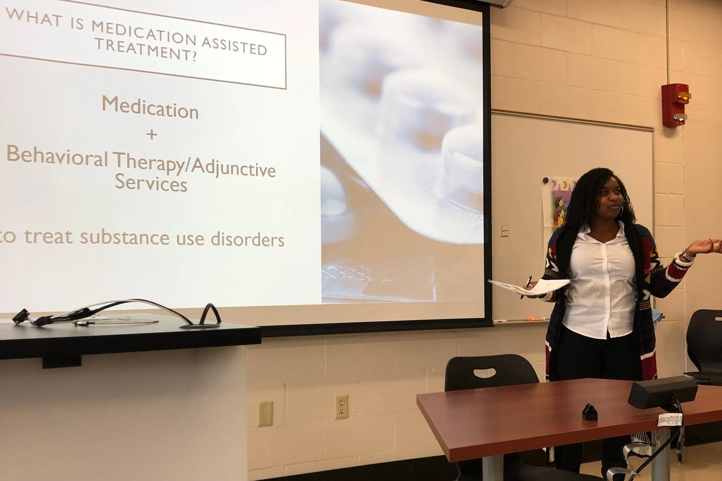 Teaching about medication-assisted treatment as a National Institute of Drug Abuse trainee