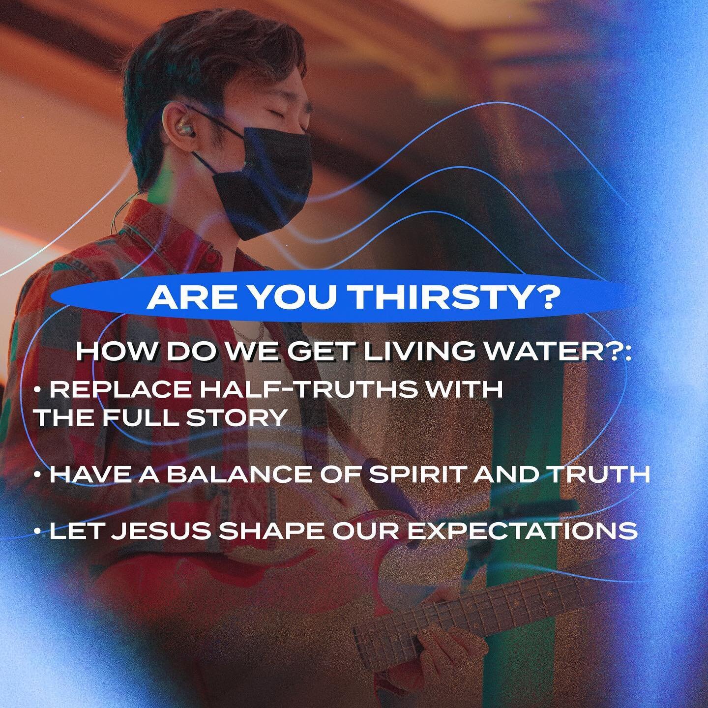 Quench your thirst with the LIVING WATER🚰