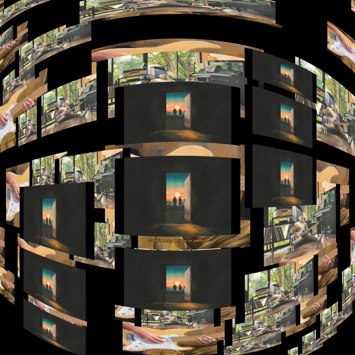 Designing 360° spaces inspired by @lossapardo and a Bas / FKJ music video