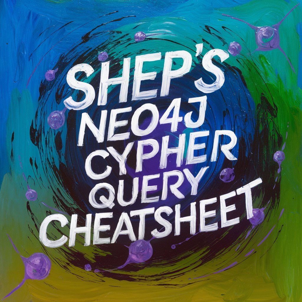 Shep’s Neo4j Cypher Query Cheatsheet