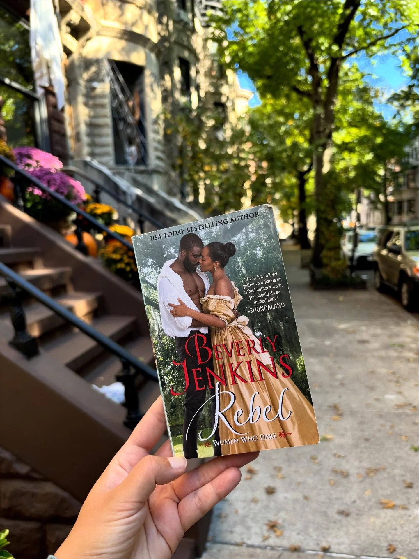 Another historical romance novel I read recently, &ldquo;Rebel&rdquo; by Beverly Jenkins. Main takeaway, do not sleep on this grande dame of the romance genre! She brings American history alive and shows Black community and joy. In this book, we meet