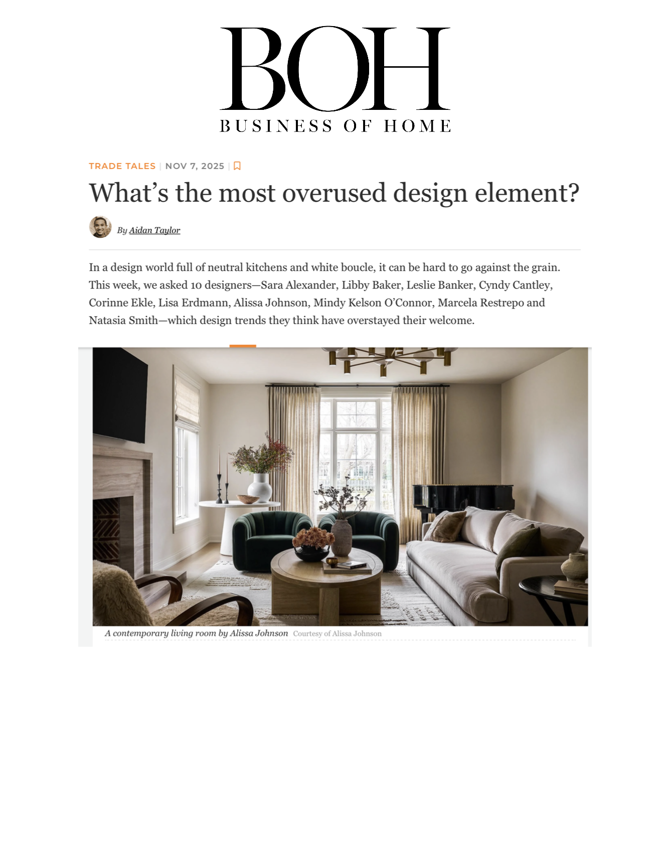 Business of Home | November 2025