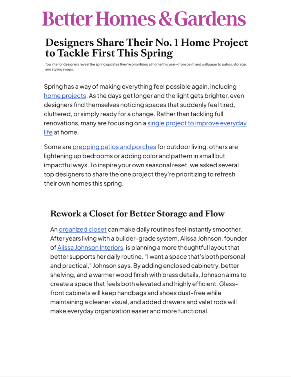 Better Homes & Gardens | March 2026