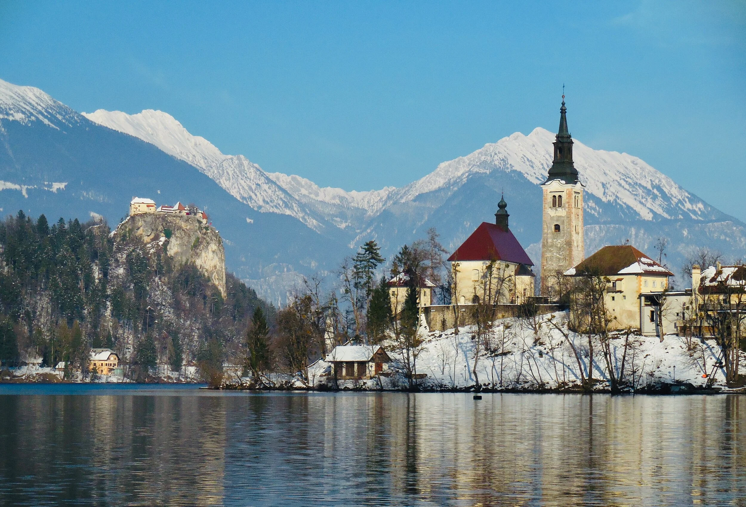 Sun Following Fresh Snow at Lake Bled Slovenia (1).jpeg