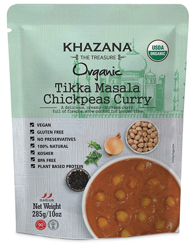 Tikka Masala Chickpeas Curry 