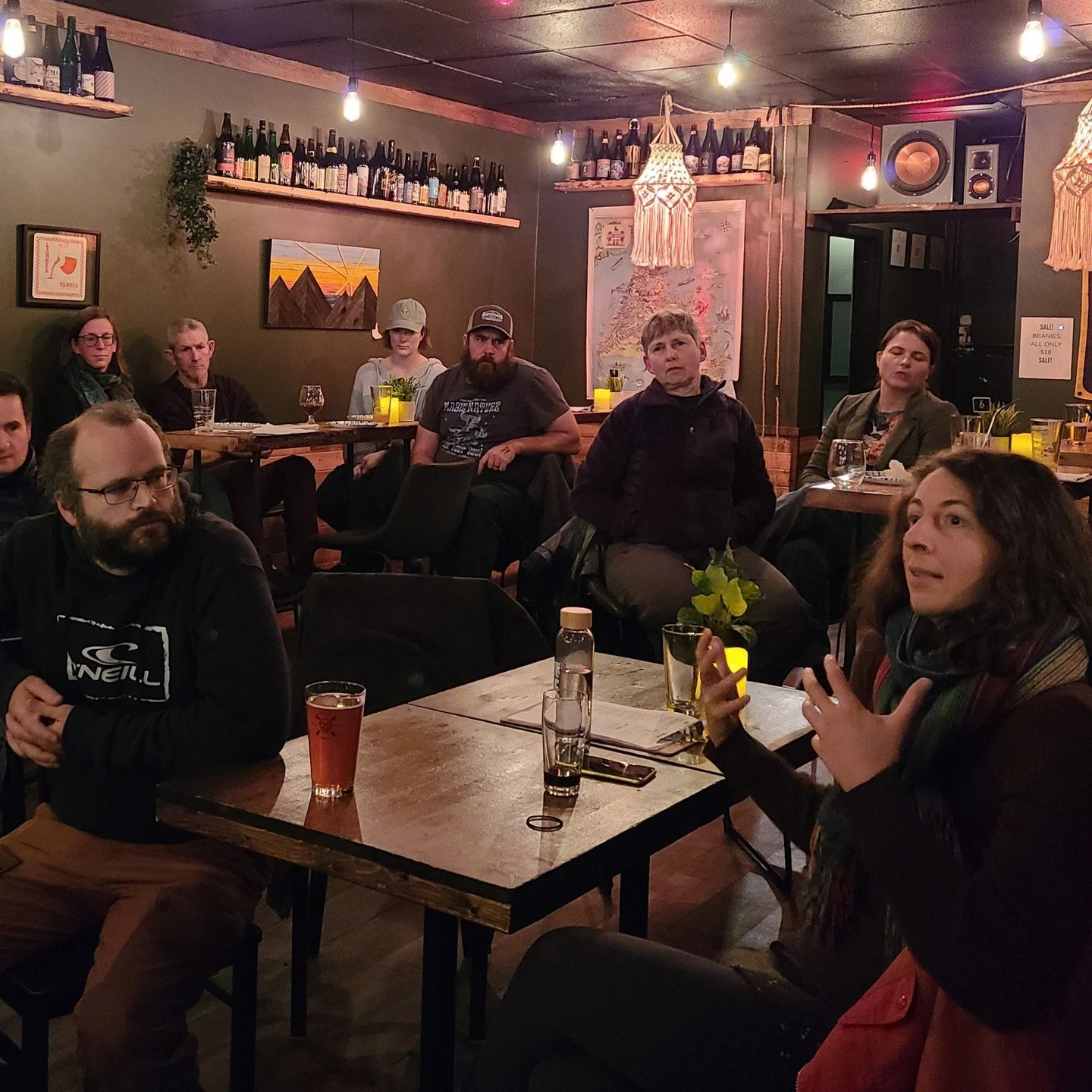 Join us TONIGHT (Wednesday, October 29th) at Bootleg at 7pm for a Green Drinks Poetry evening! 

This'll be a fun one. Hope to see you there!

@bootlegbrewco @grenfellcampus