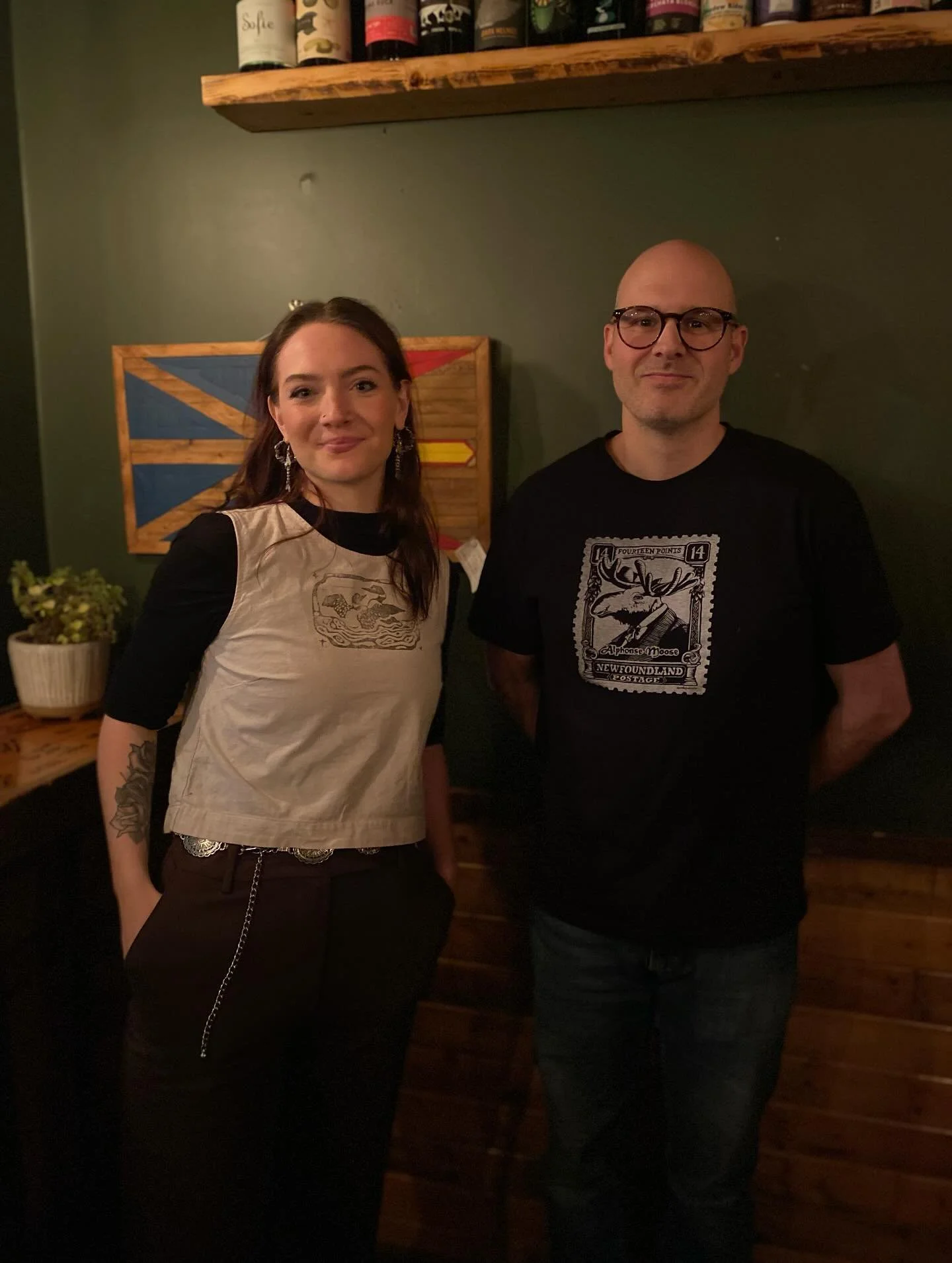 Despite the snow squalls we had a full house at our Green Drinks event yesterday evening! 

Thanks so much to our speakers Natalie Parsons, western biologist with Stewardship Association of Municipalities and Dr. Joe Bowden, Research Scientist at Nat