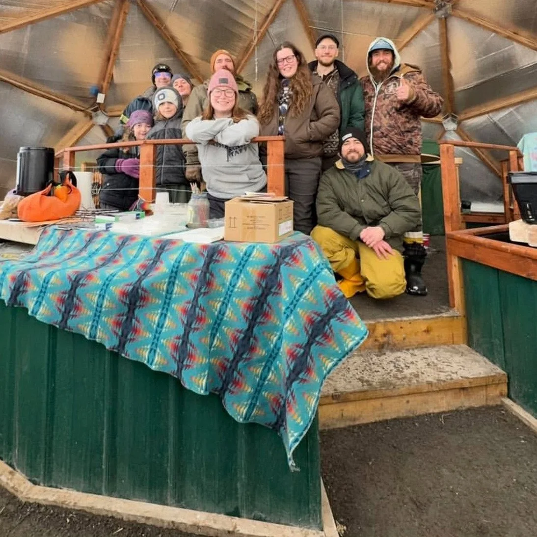 Congrats to our friends at the Bay of Islands Maple Festival for pulling off another amazing and magical community event this year! 

We were delighted to share the growing dome as a venue for workshops and as a place to stay warm on such a cold Satu