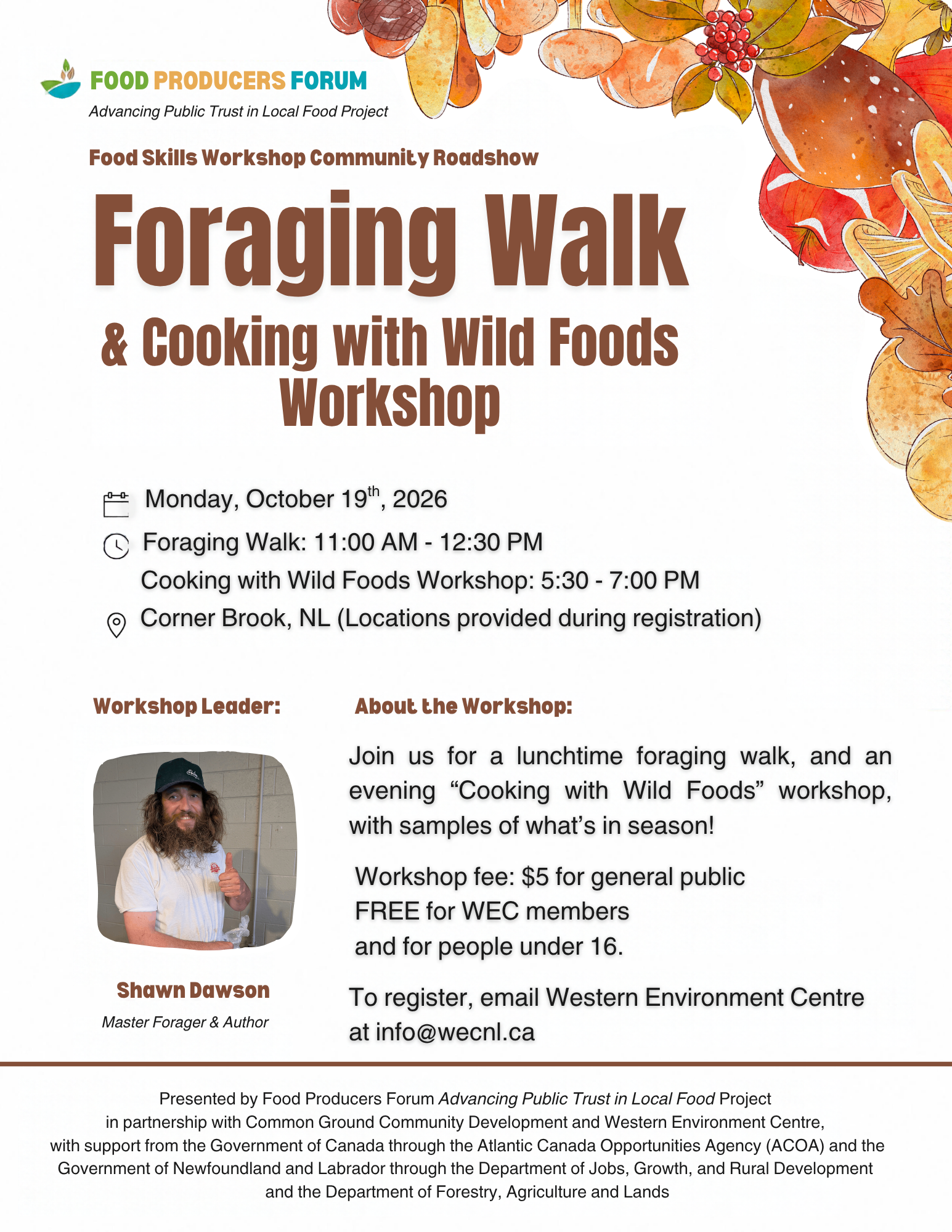 Foraging Walk with Shawn Dawson