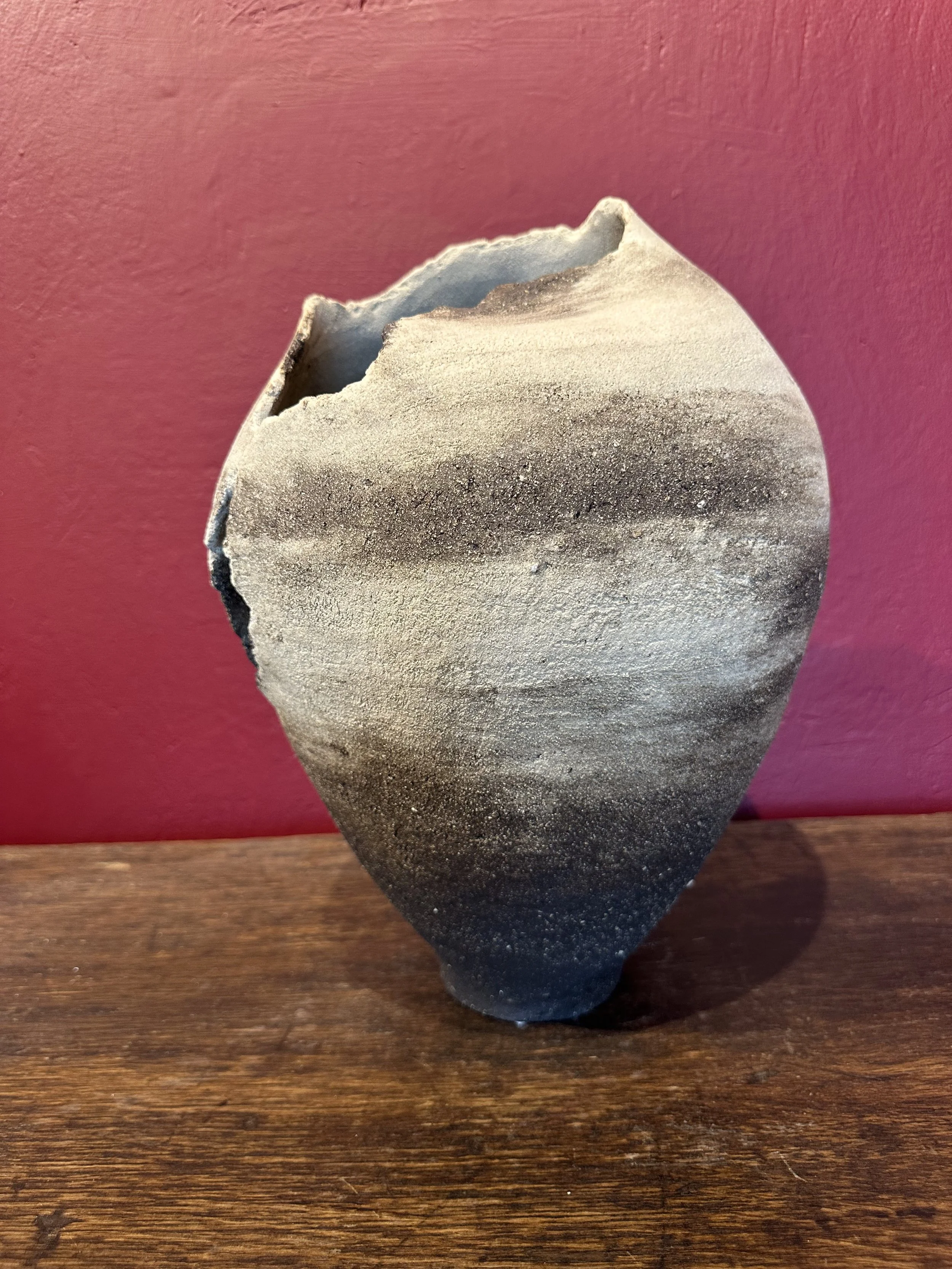 Ceramic Vase Hand-built by artist Margarida Neves