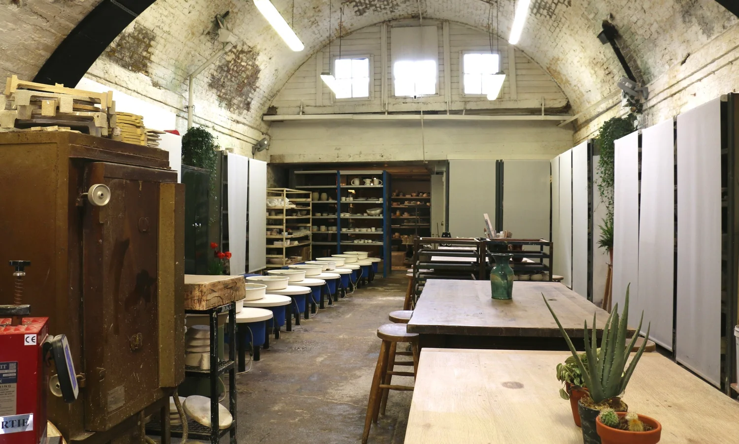 Memberships available for pottery studio for 20 hours per week 24 hour