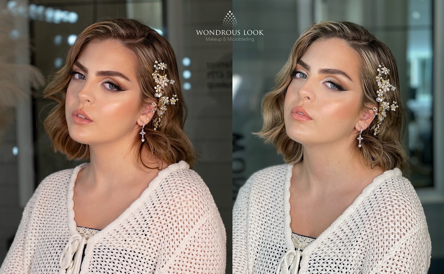 Can you see the difference in these pictures?
-Left side I used camera pro Nikon D610 with lense 50mm prime #nikonphotography 
- Right side IPhone 12 Pro Max ultra #iphonephotography 
Bridal and hair services @wondrouslookmakeup 
Thanks our model @mi