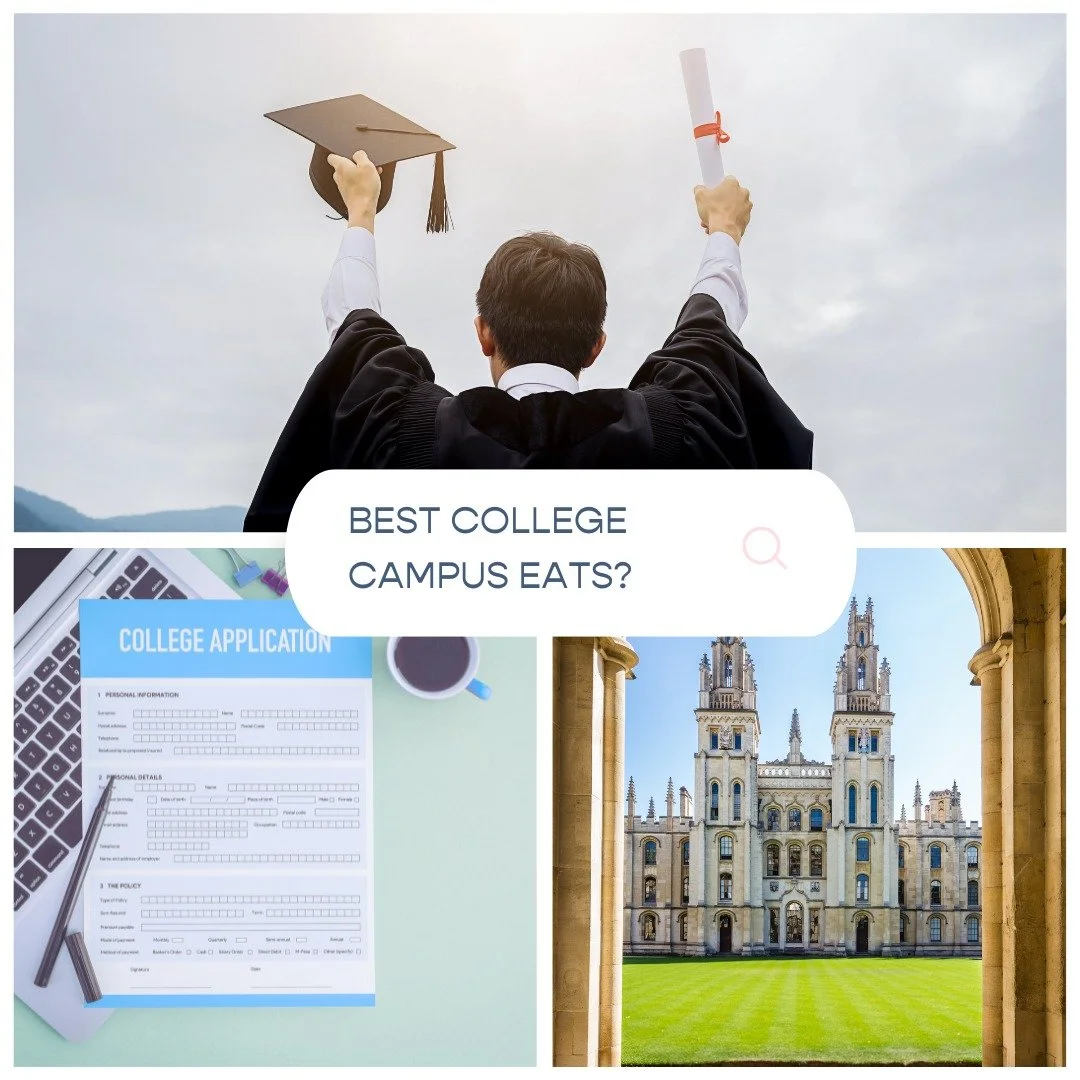Which college has the best campus eats? Swipe right to find your foodie match🍕 

#CollegeLife #CampusEats #StudentFavorites