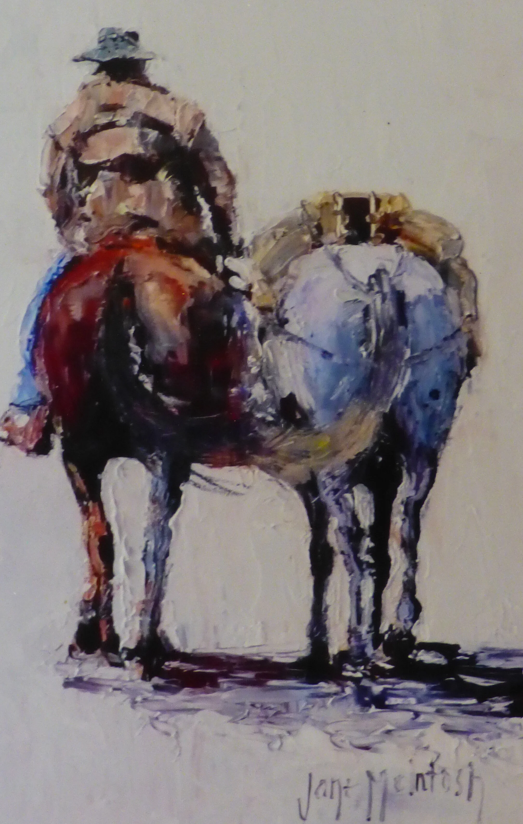 Painting by Jane McIntosh