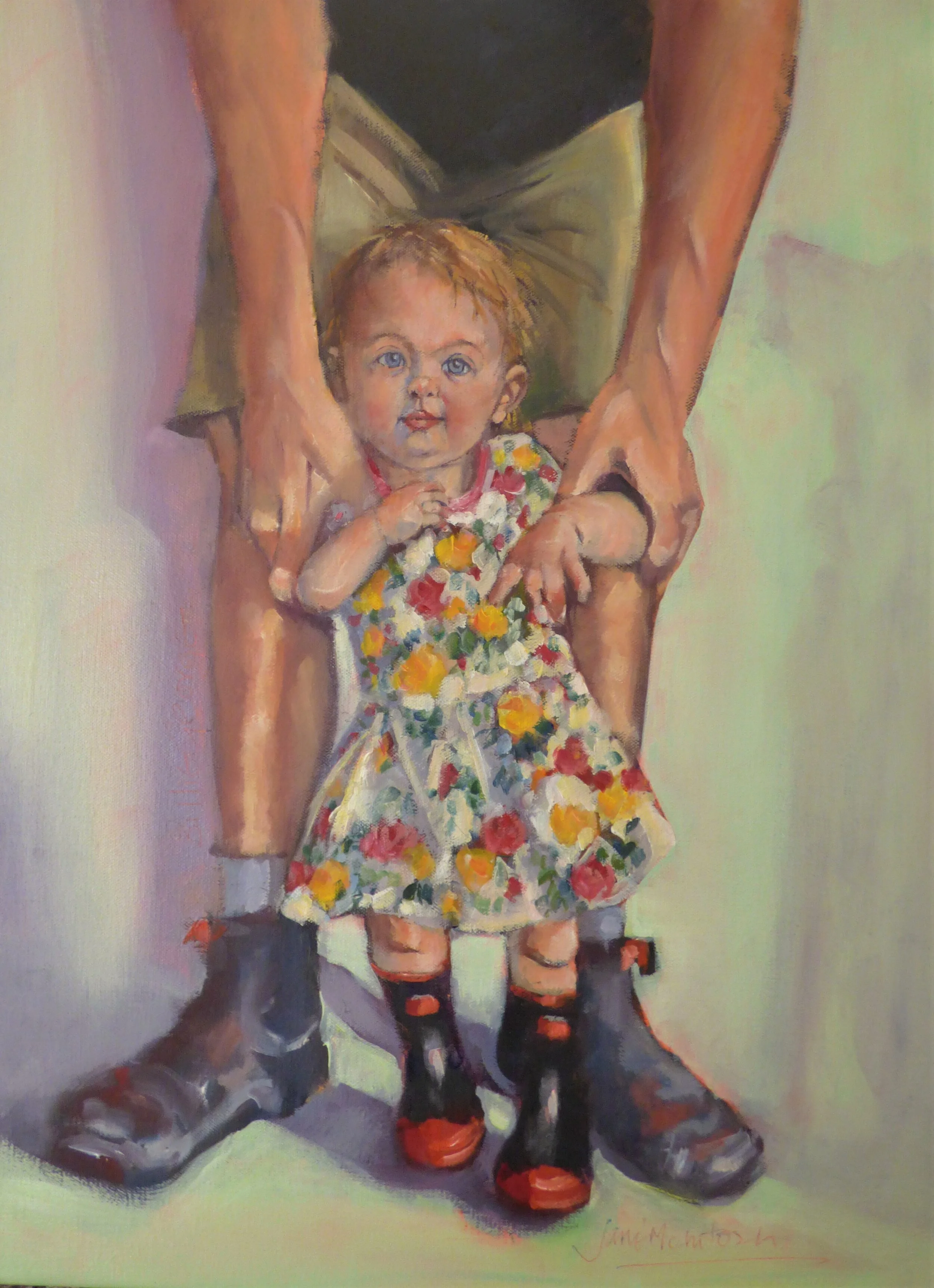 Painting by Jane McIntosh