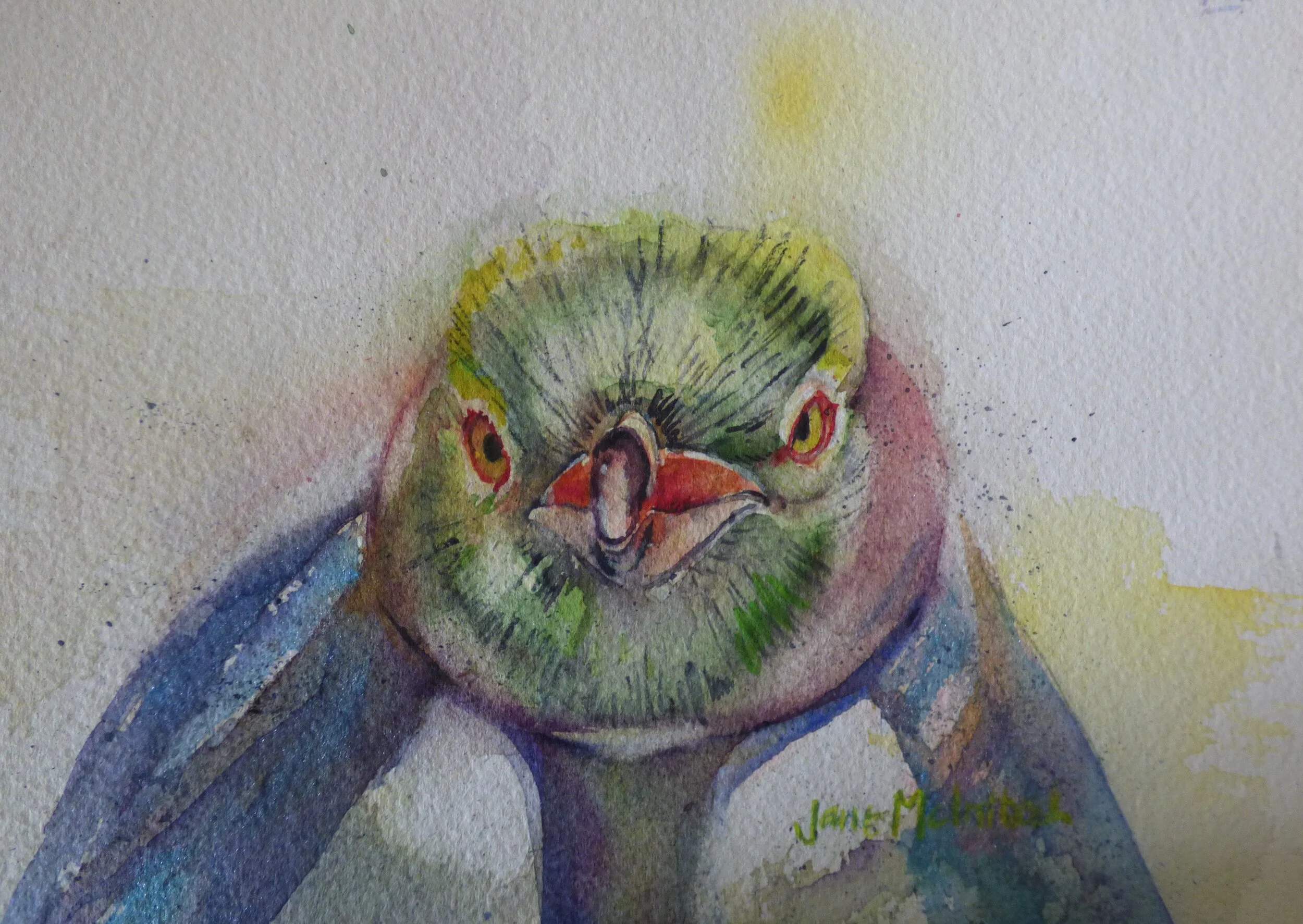 Painting by Jane McIntosh