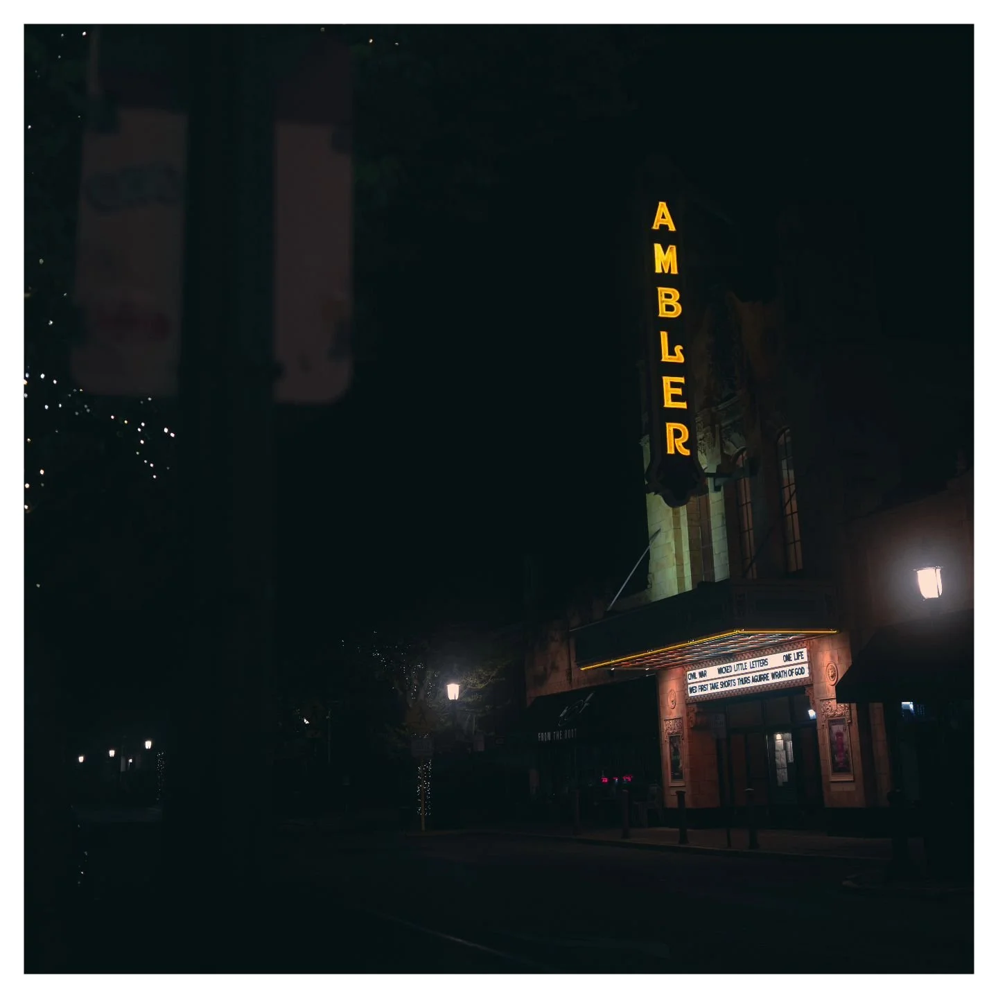 amblin' into film festivals 

It's an exciting thing to present your work to a public audience. A little nerve-wracking too&mdash;hope the projector doesn't completely wash out the shadows, hope the export didn't wonk out anywhere, hope I don't fumbl