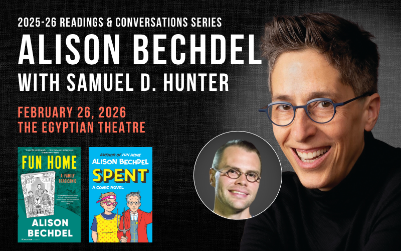 Readings & Conversations: Alison Bechdel with Samuel D. Hunter