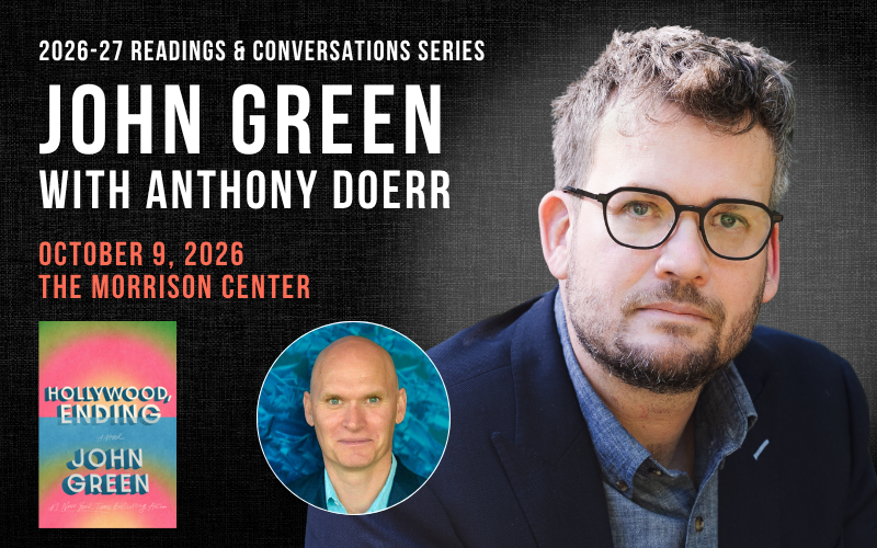 Readings &amp; Conversations: John Green with Anthony Doerr