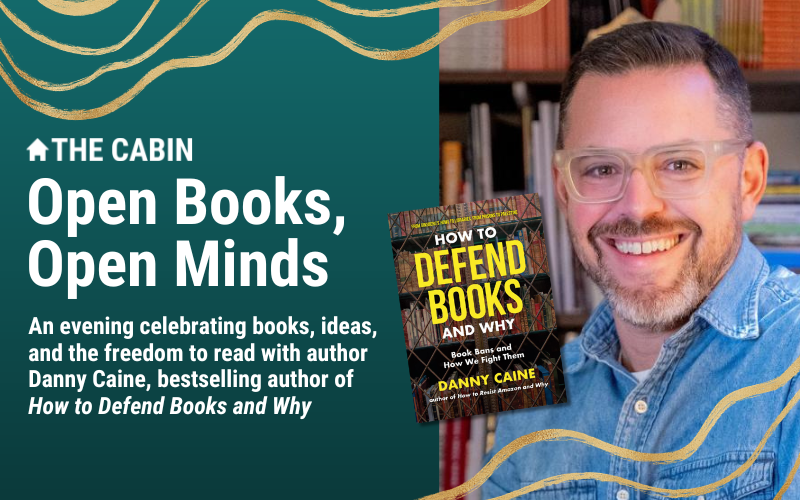 Open Books, Open Minds Fundraiser with Danny Caine
