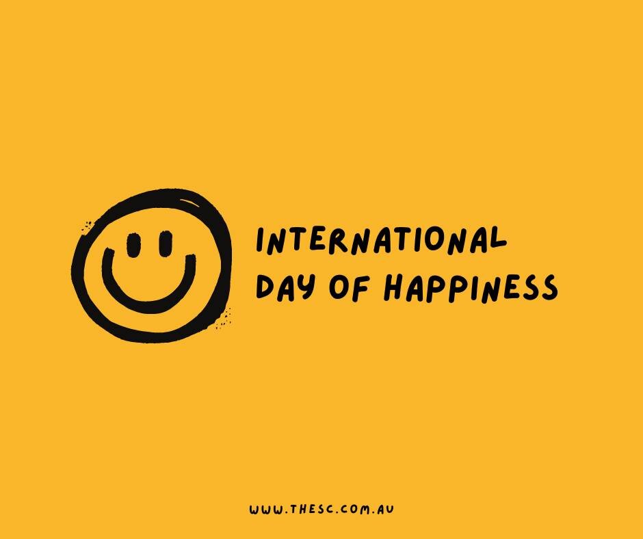 🌟 Happy International Day of Happiness! 🌈 
Today, let's celebrate joy, kindness, and well-being. Together, let's spread smiles and make the world a brighter place! 😊 #InternationalDayOfHappiness #SpreadJoy 🎉