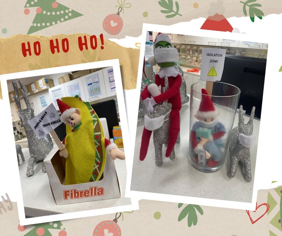 🎄🎅 Look who's back causing a little Christmas mischief! The cheeky elves have made their way into THESC treatment room, spreading festive cheer (and a bit of chaos)!

🎁 Keep an eye out for antics as the incredible nursing team gets into the holida