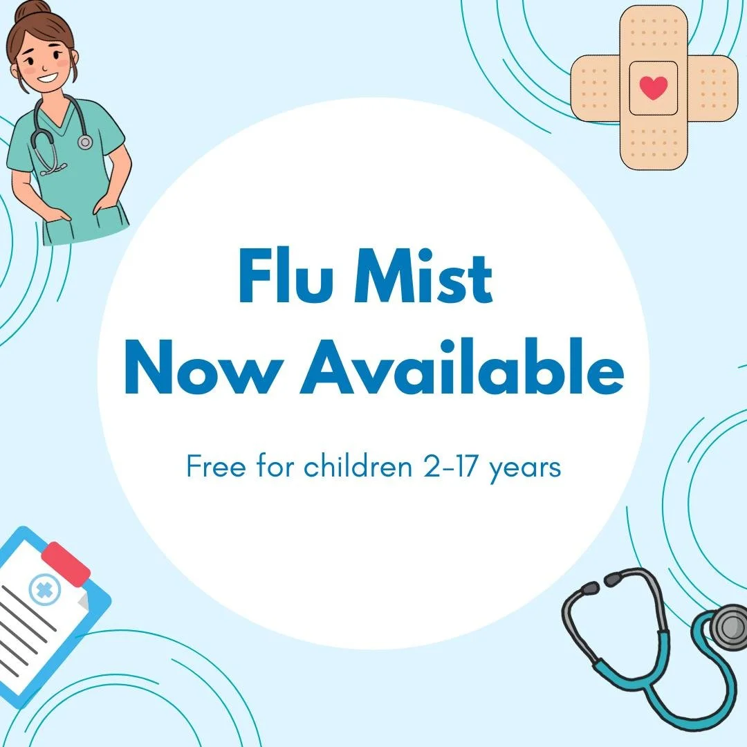 Protect your kids this flu season 💙 

FluMist is a needle-free, influenza vaccine administered as a nasal spray. FluMist is now available for children aged 2&ndash;17 years and is covered by Medicare. 

Available now, call the clinic to book your ki