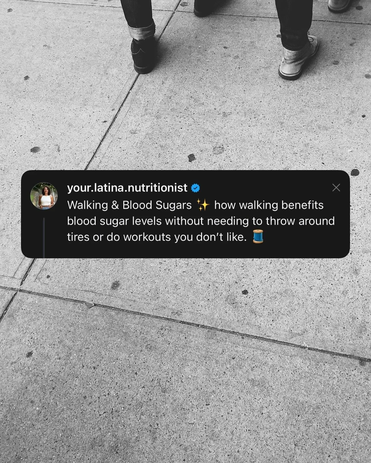 Who ever says walking doesn&rsquo;t count is full of 💩💩💩 aim to walk 15 mins at a time and if you&rsquo;re trying to control blood sugars, walking after eating is SO good to help reduce those post prandial sugaaasss. All exercise helps. &amp; yes 
