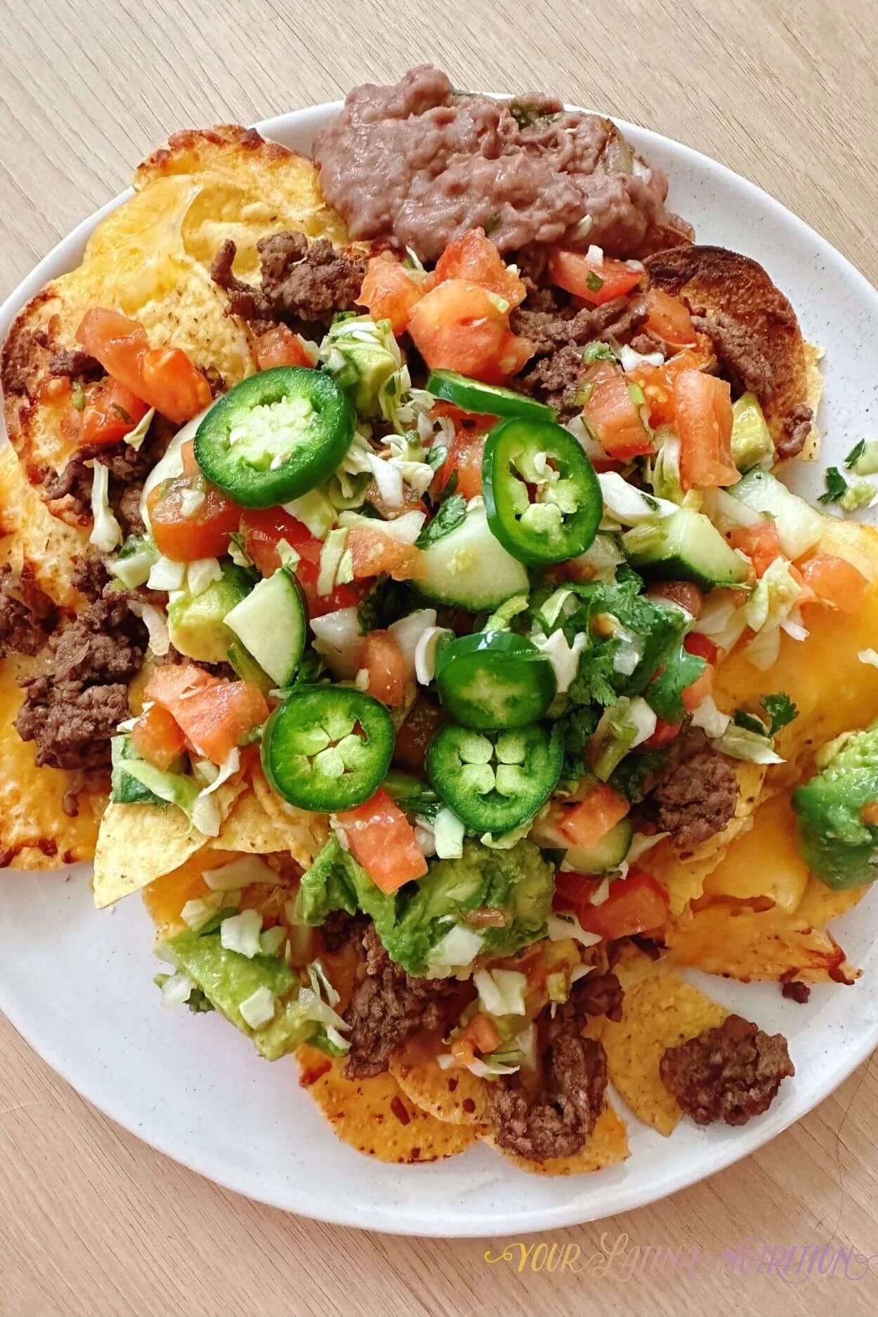 Simple Beef Nachos Recipe with Pico de Gallo — Your Latina Nutrition