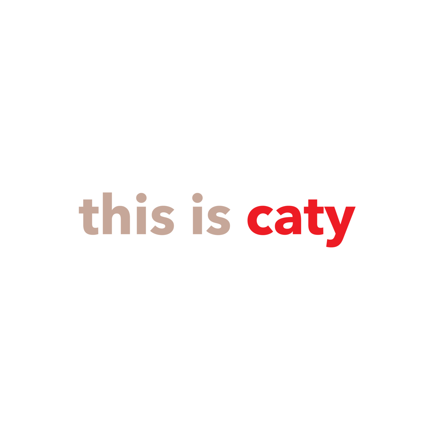 this is caty