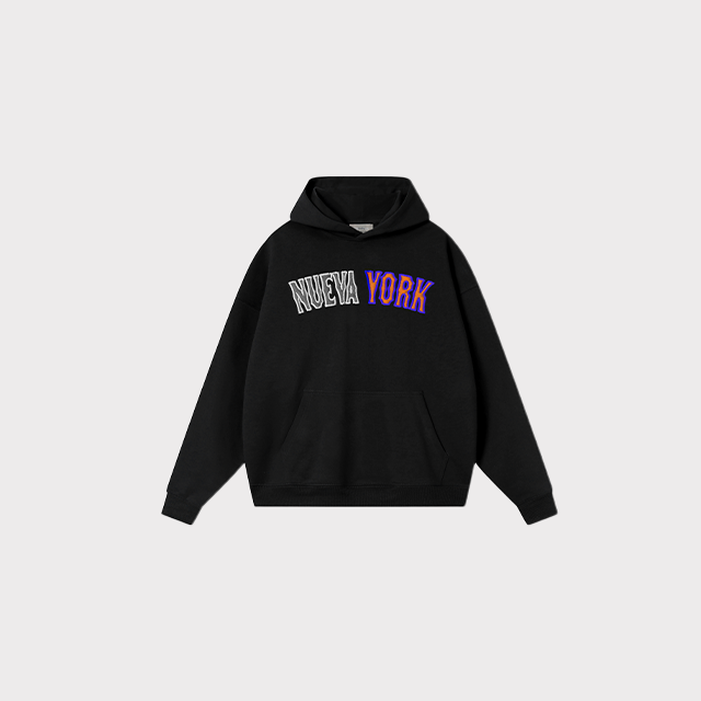 SS NUEVA YORK HOOD - BLK