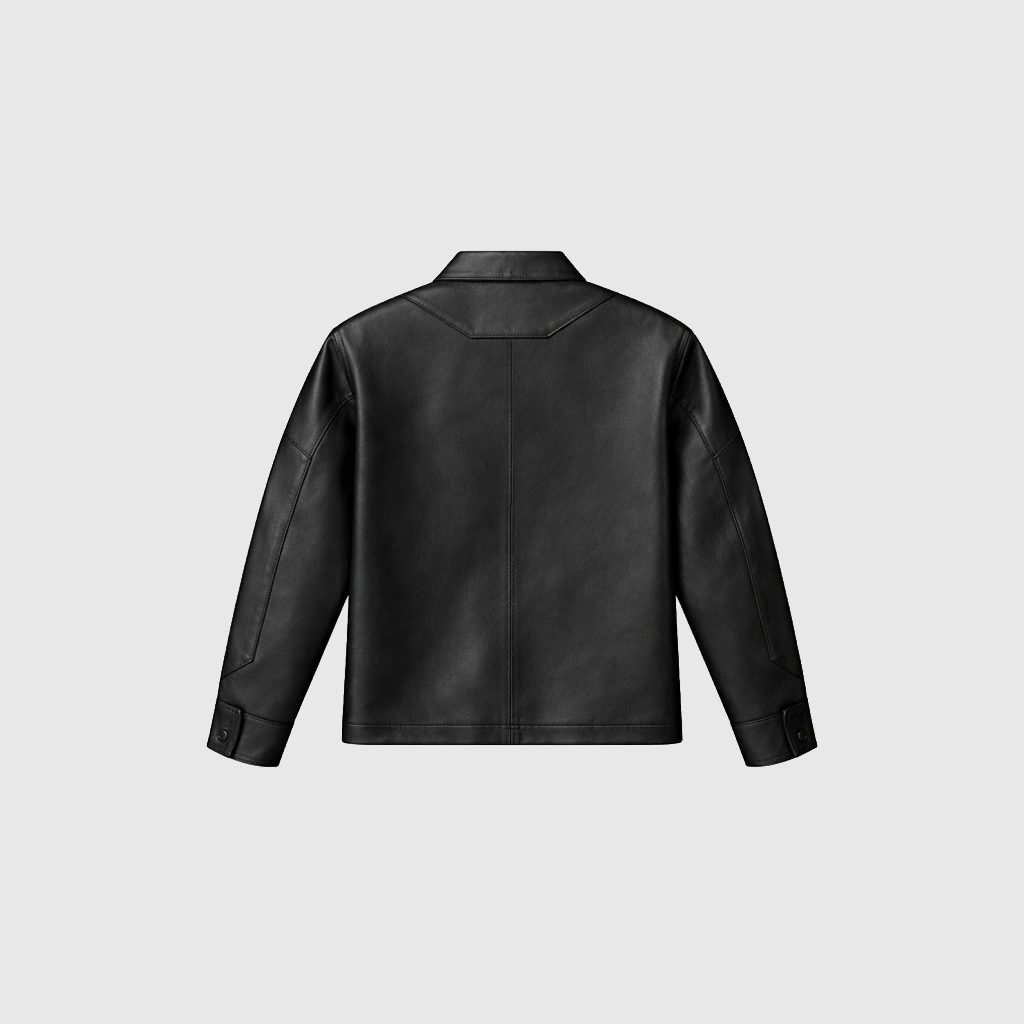 BLACK LEATHER SHIRT JACKET BACK.png