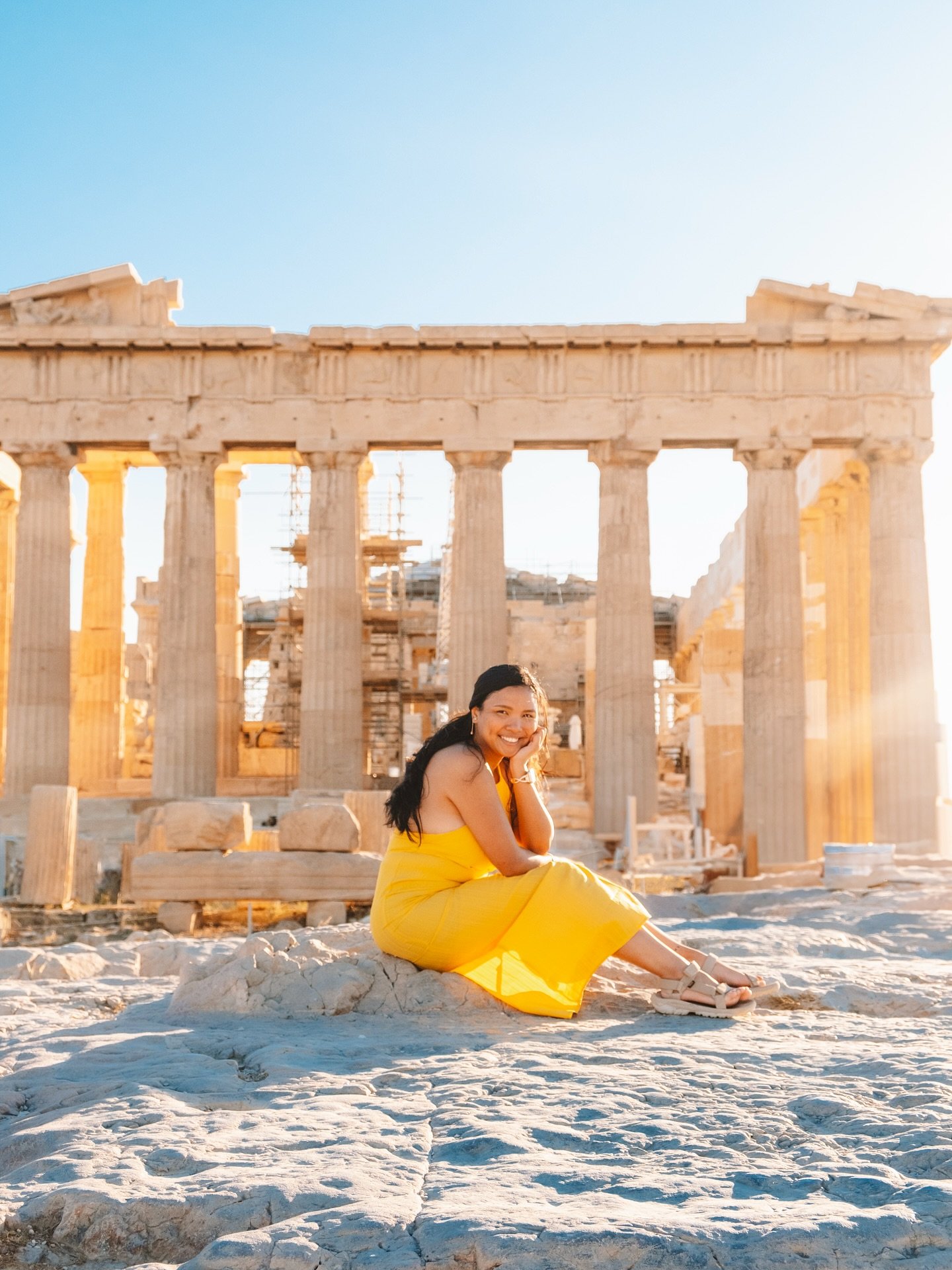 Chasing myths &amp; finding magic in the city of Athens 💛