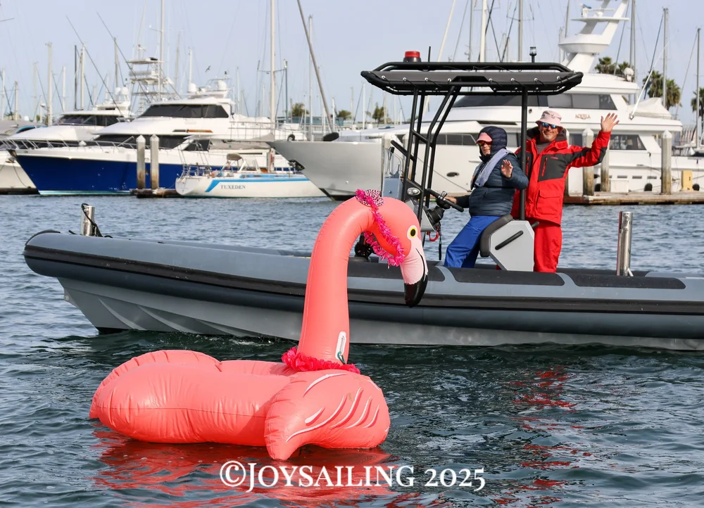 The windward and leeward marks were … bouncy.