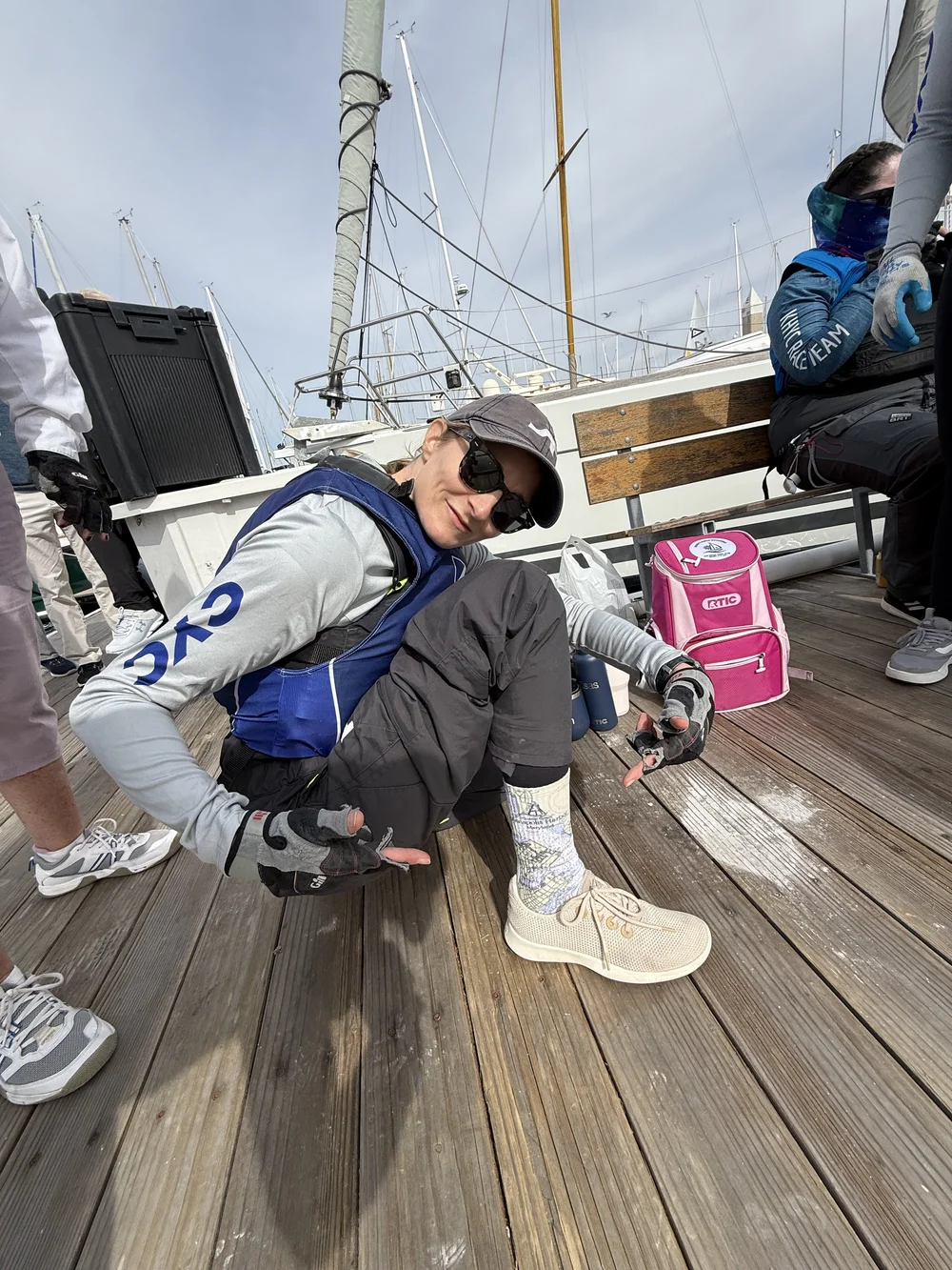 Nice socks! SSA alum Derby Anderson White representing Annapolis.