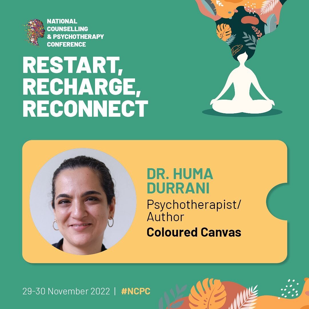 I am excited to be part of the National Counselling &amp; Psychotherapy Conference 2022 'Restart, Recharge, Reconnect, Asia's leading conference for counsellors, psychologists and mental health advocates. 

Date:  29th - 30th November 
Venue: Lifelon