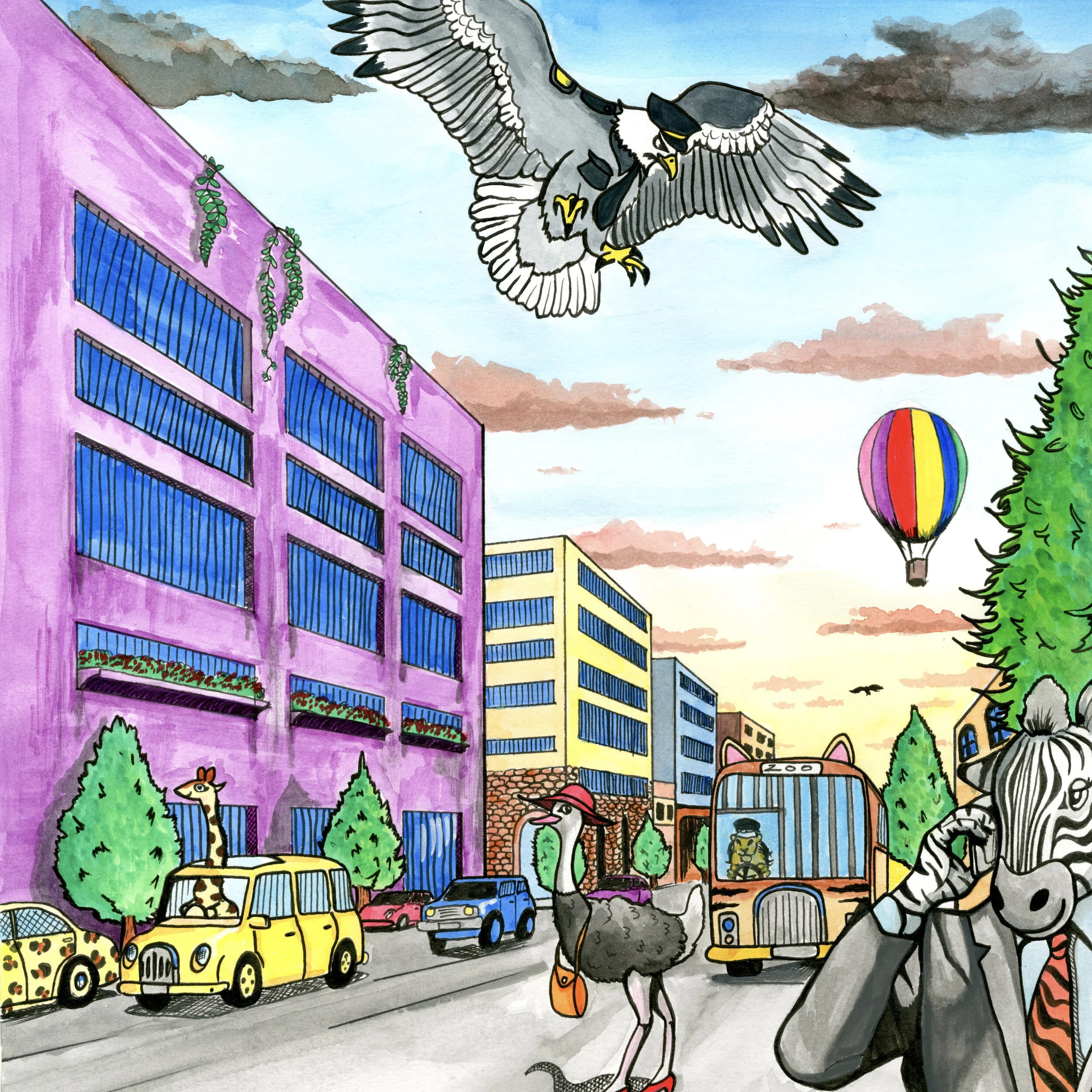 Visual Eyes share their rocking new single, "The Zoo"